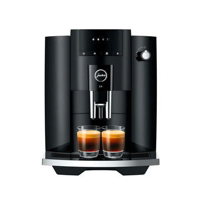 Jura E4 Automatic Espresso Machine (Piano Black)