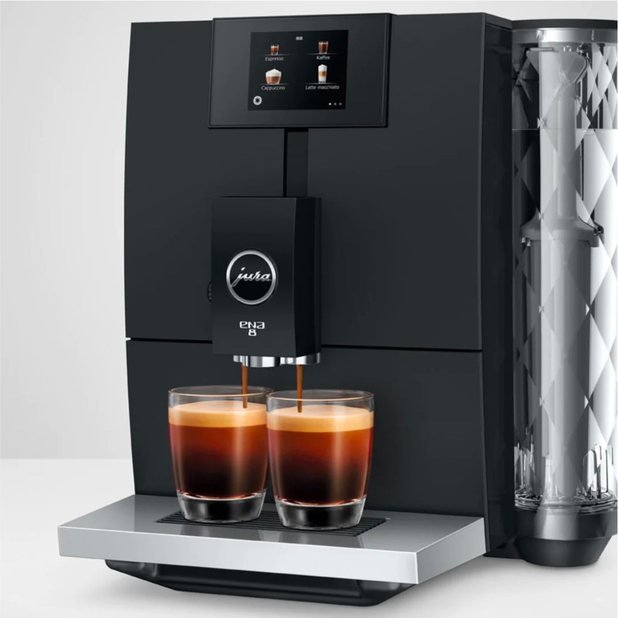 Jura ENA 8 Automatic Espresso Machine (Full Metropolitan Black)