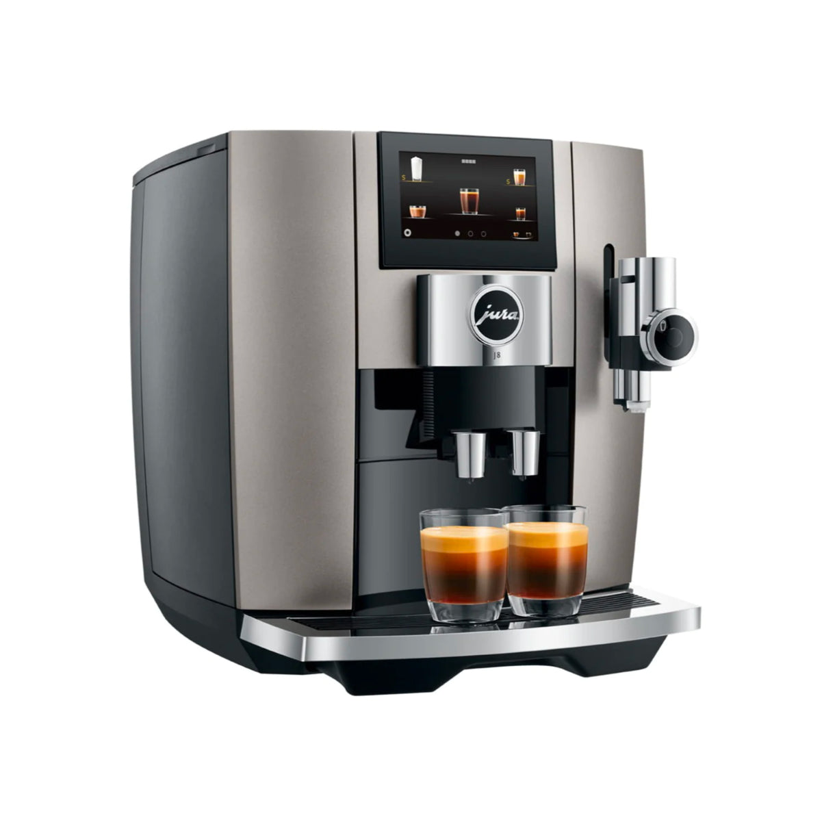 Jura J8 Automatic Espresso Machine (Midnight Silver)