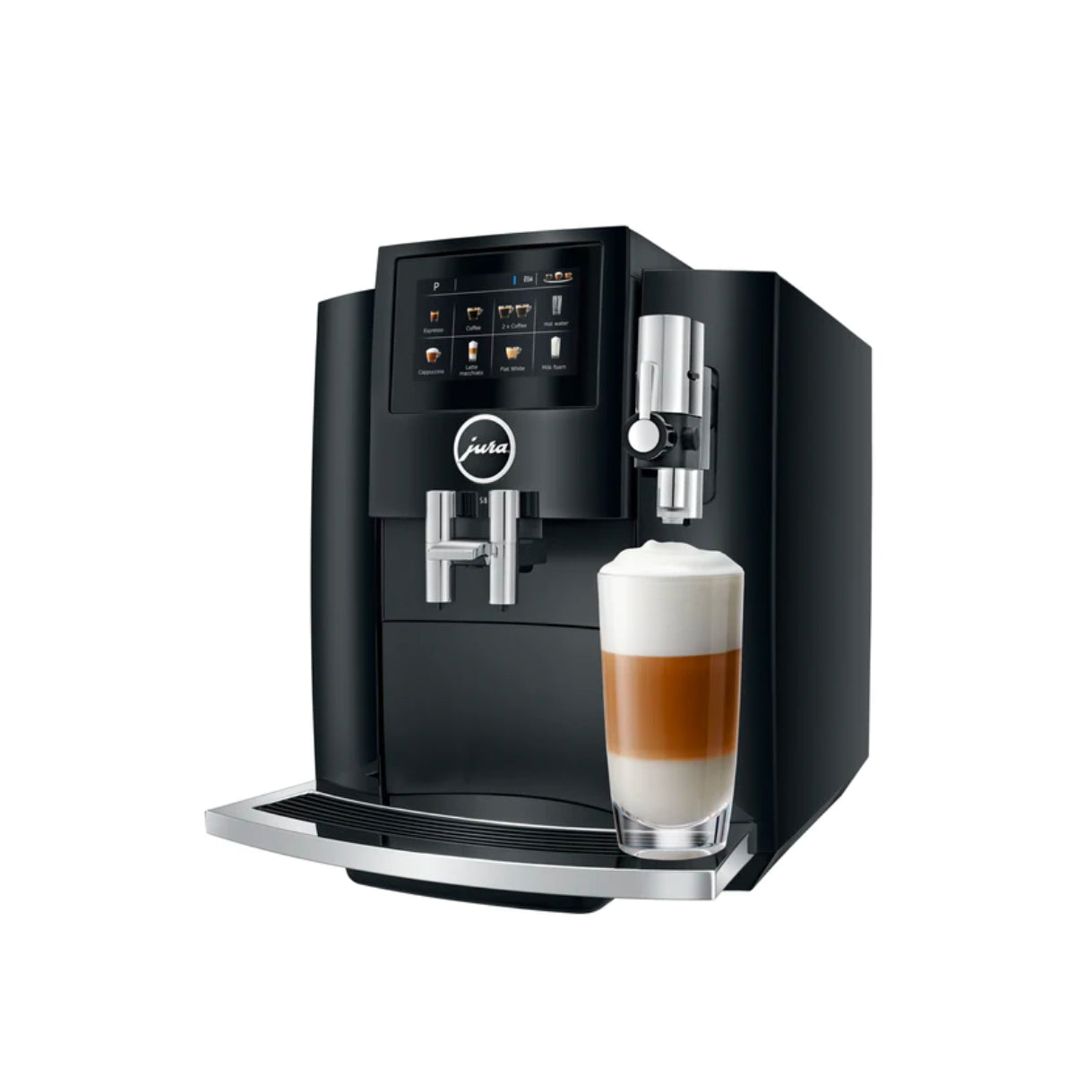 Jura S8 Automatic Espresso Machine (Piano Black)