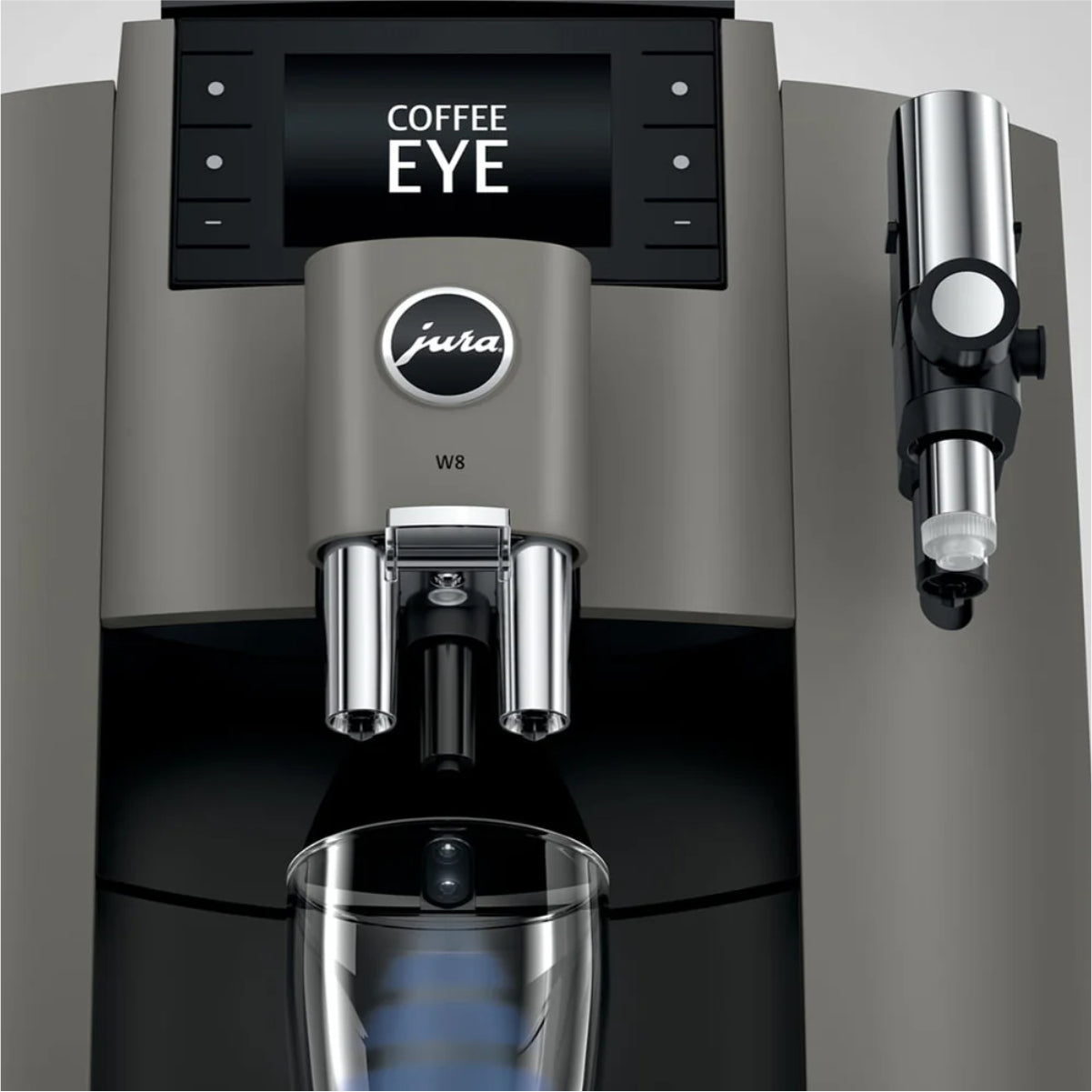 Jura W8 Automatic Espresso Machine (Dark Inox)