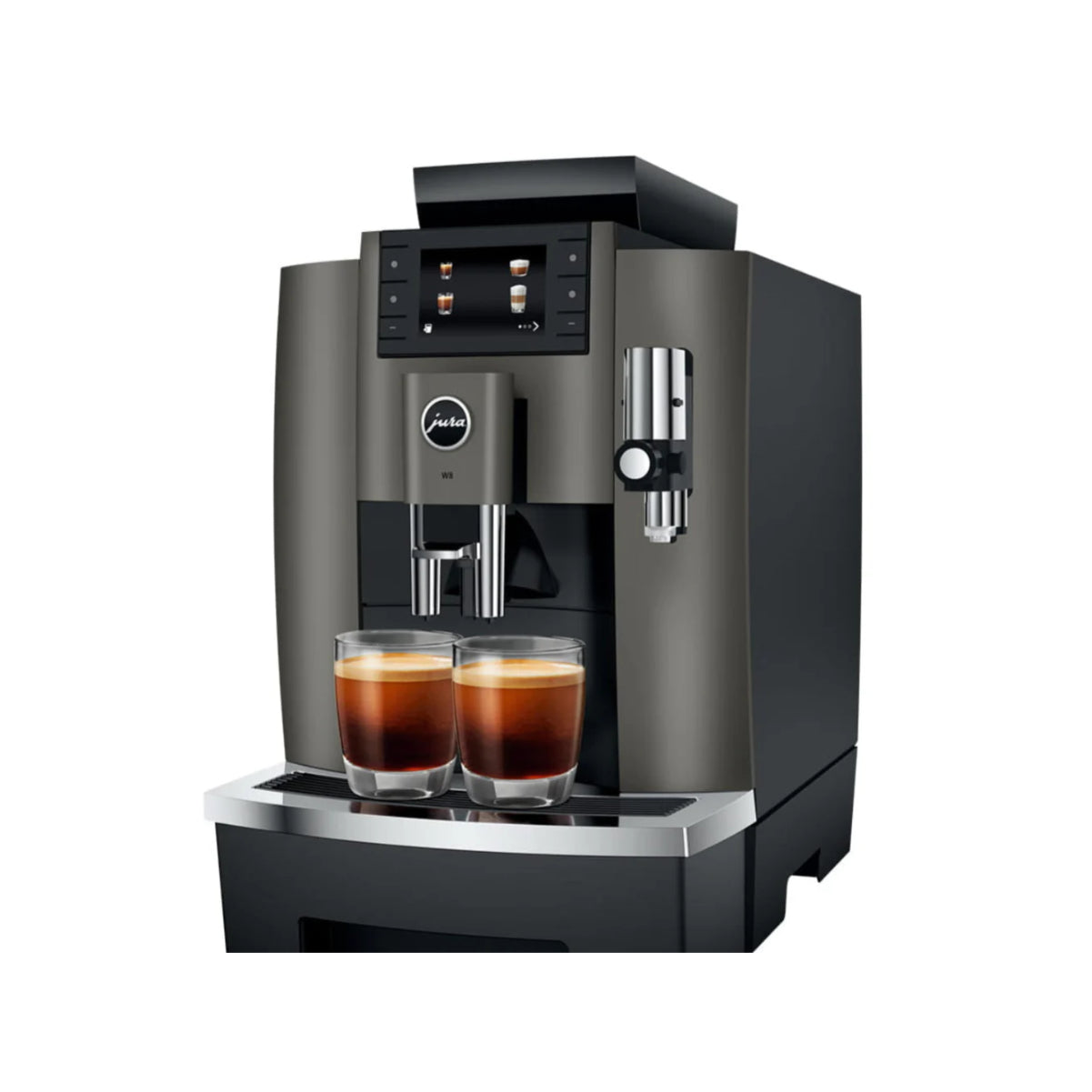 Jura W8 Automatic Espresso Machine (Dark Inox)