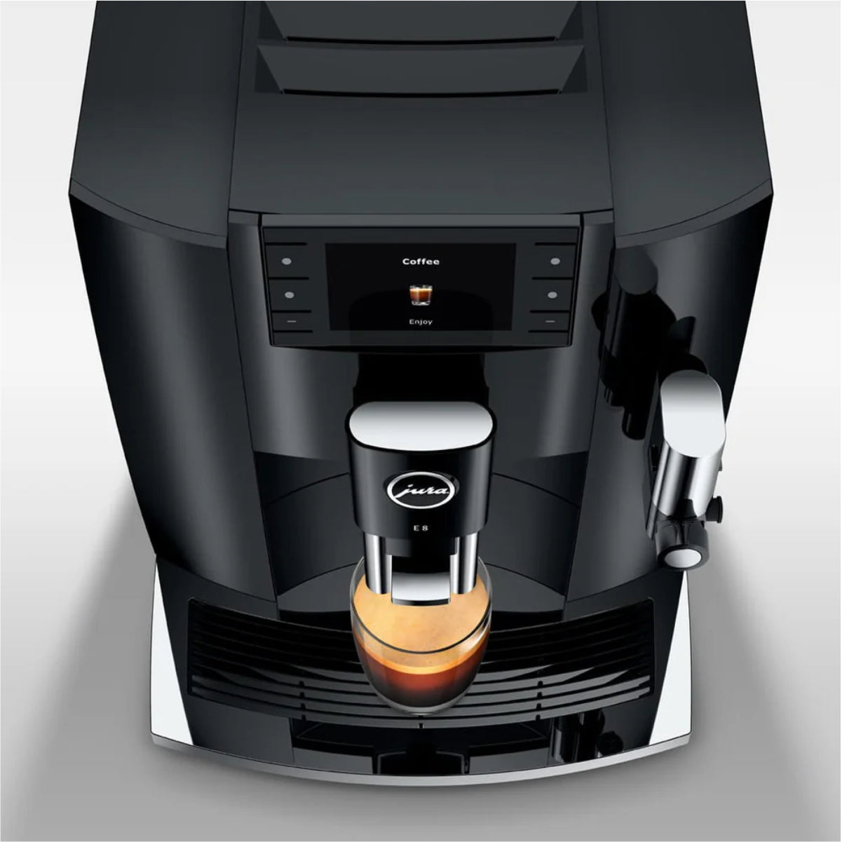 Jura E8 Automatic Espresso 15648 (New Model - Piano Black)