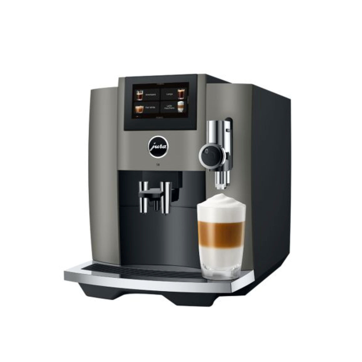 Jura S8 Automatic Espresso Machine (Dark Inox)
