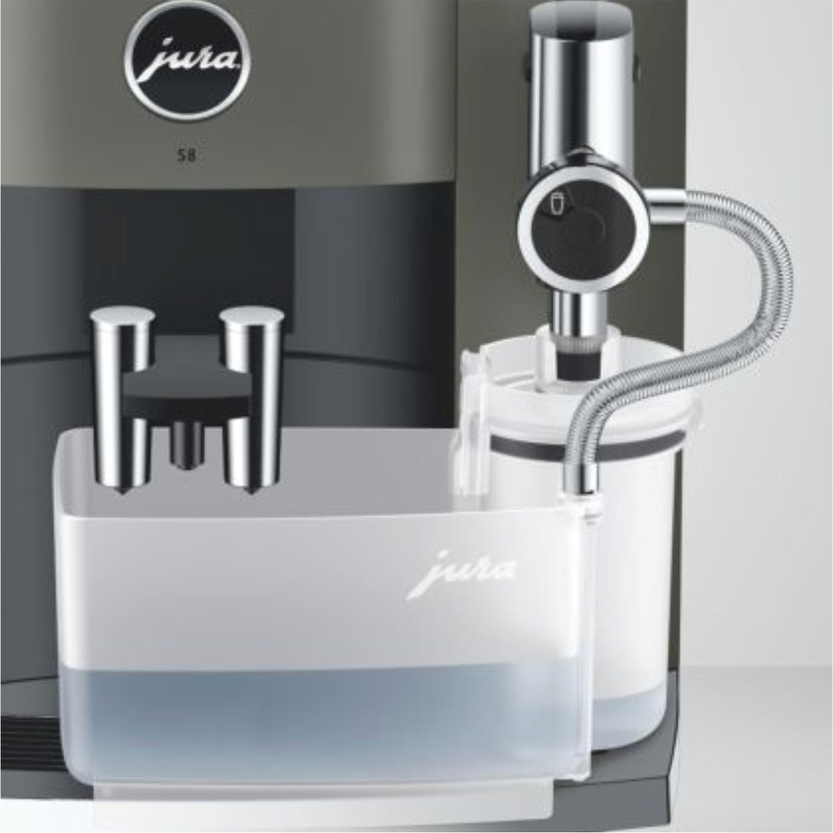 Jura S8 Automatic Espresso Machine (Dark Inox)