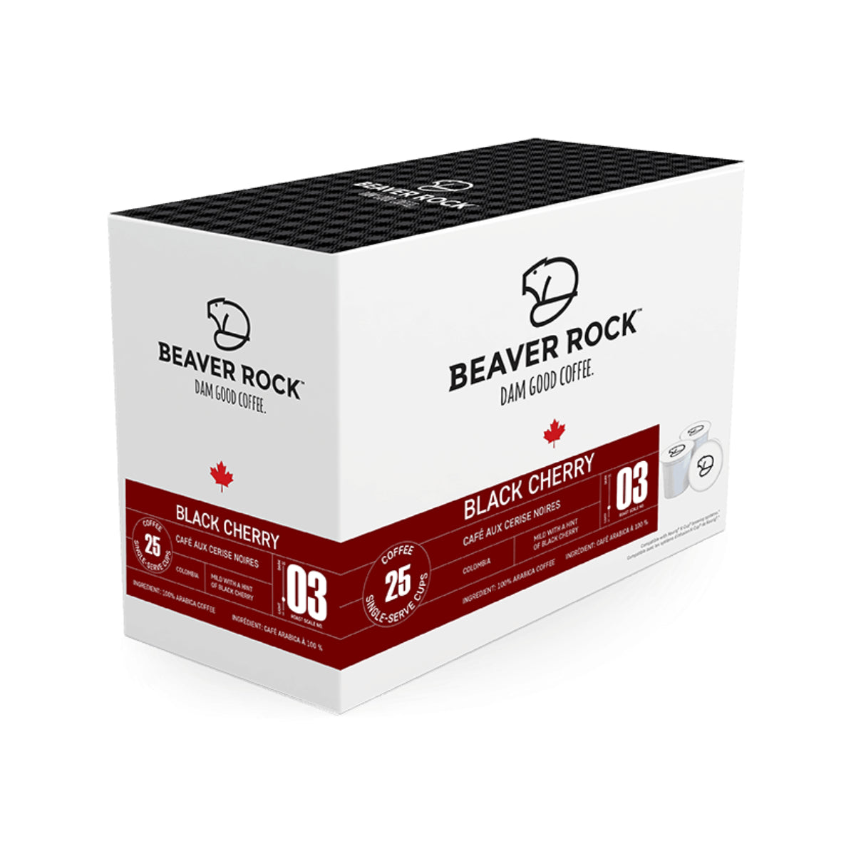 Beaver Rock Black Cherry Single-Serve Coffee Pods