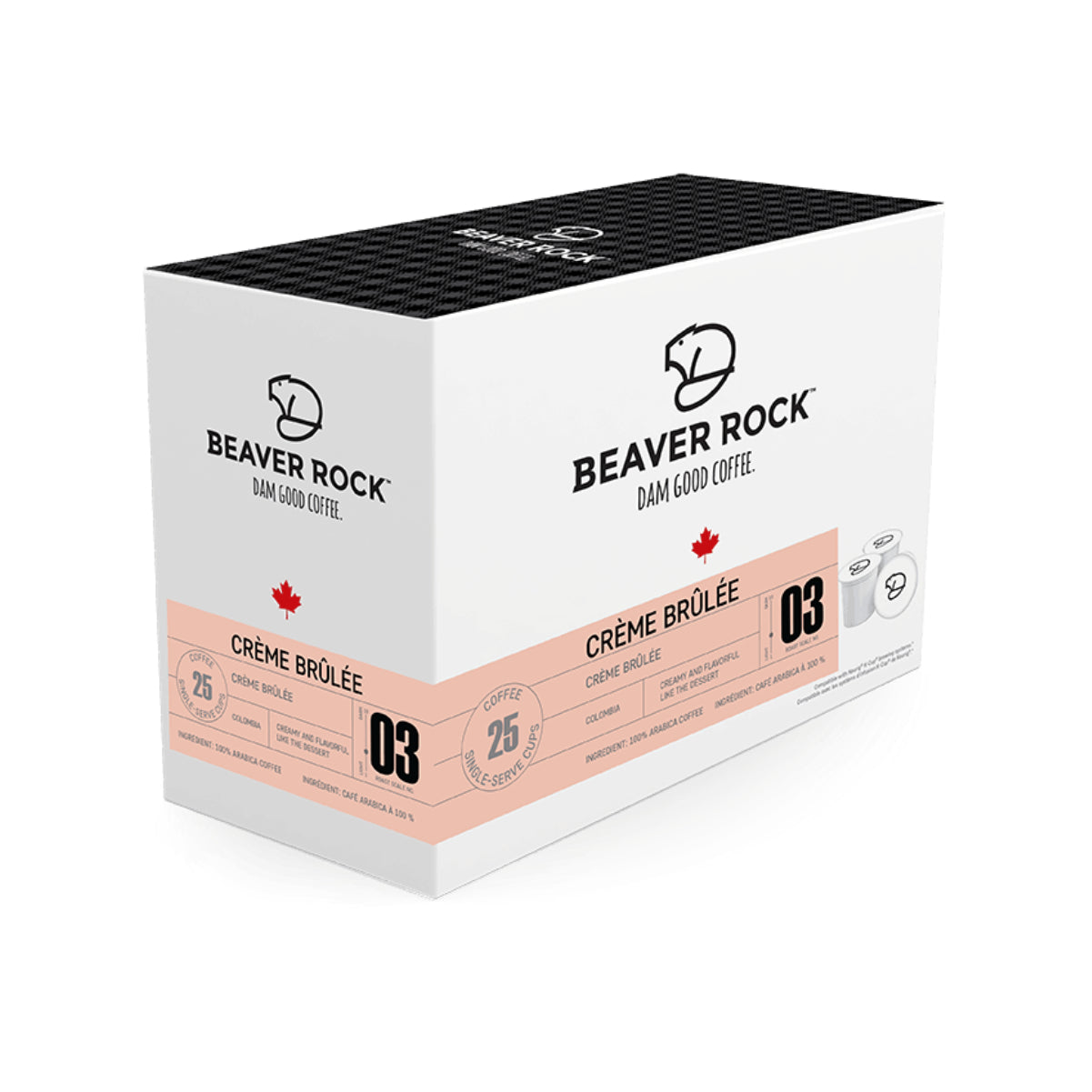 Beaver Rock Crème Brulée Single-Serve Coffee Pods