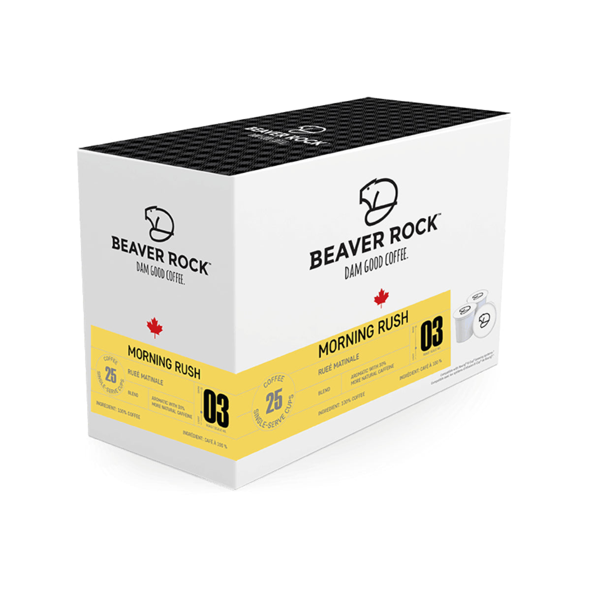 Beaver Rock Morning Rush Single-Serve Coffee Pods