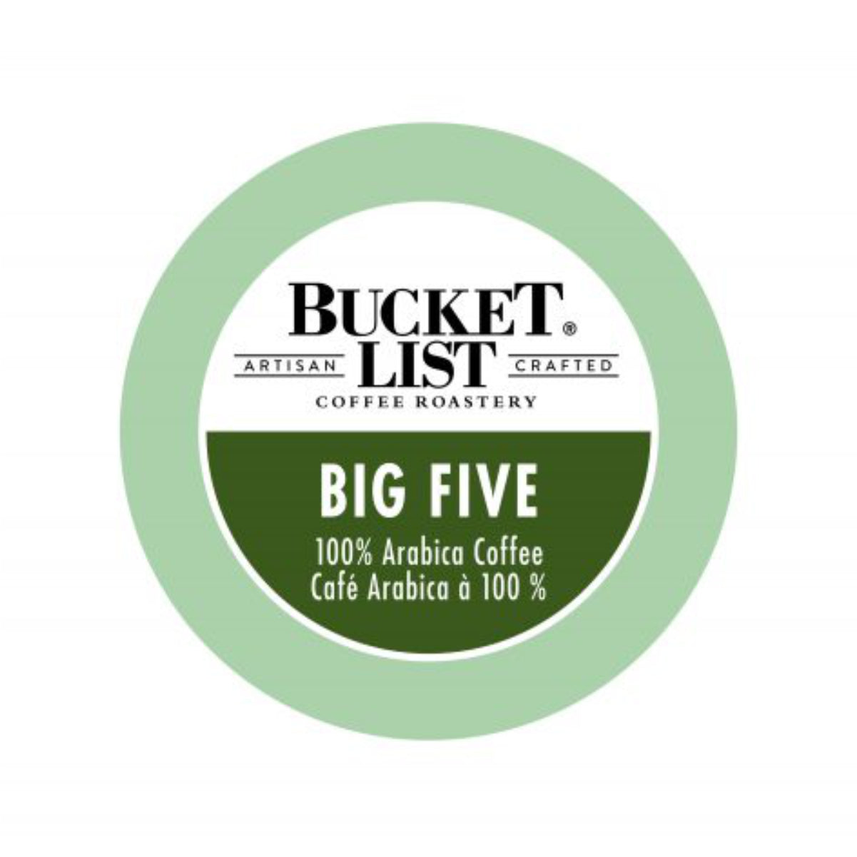 Bucket List Coffee Big Five Single-Serve Coffee Pods