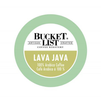 Bucket List Coffee Lava Java Single-Serve Coffee Pods