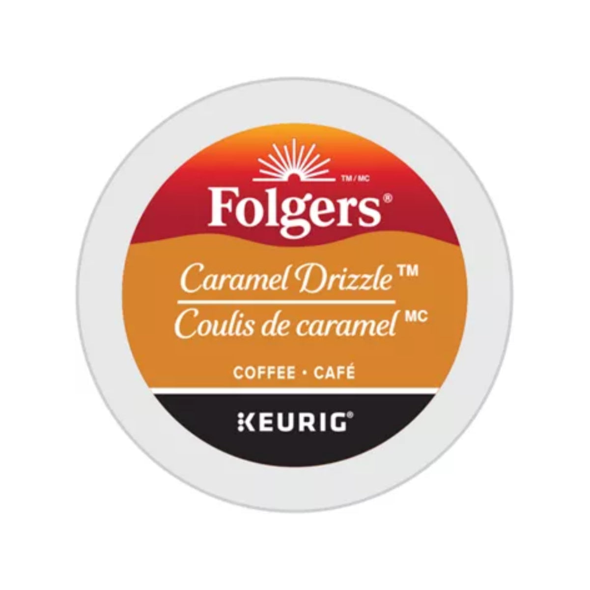 Folgers Gourmet Selections Caramel Drizzle Keurig® K-Cup® Pods (Pack of 24)