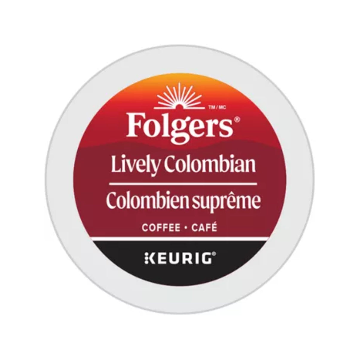 Folgers Gourmet Selections Lively Colombian Keurig® K-Cup® Pods (Pack of 30)