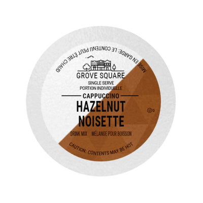 Grove Square Hazelnut Cappuccino Single-Serve Coffee Pods (Pack of 96)