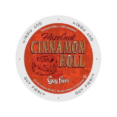 Guy Fieri Hazelnut Cinnamon Roll Single-Serve Coffee Pods