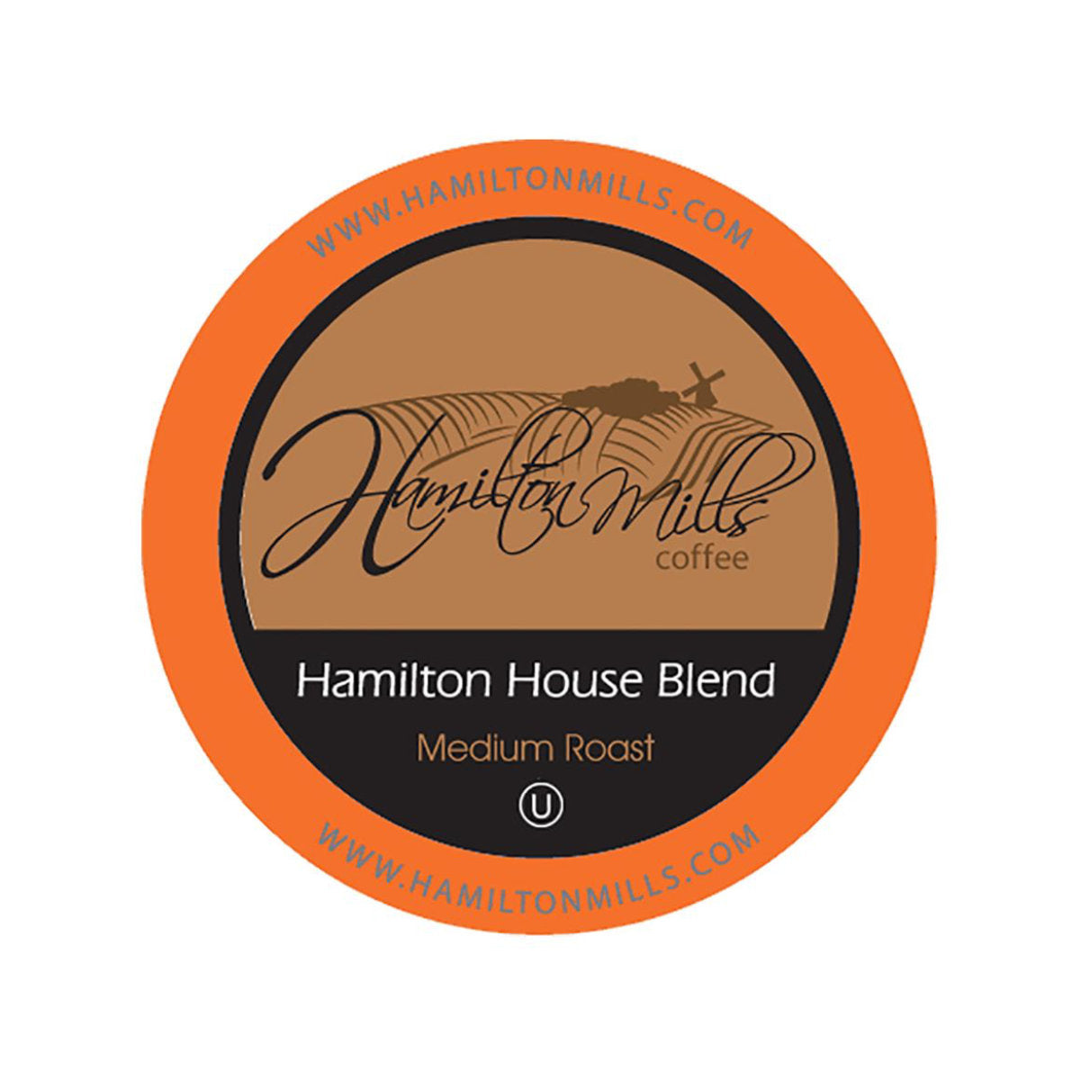 Dosettes de café à portion individuelle Hamilton Mills House Blend