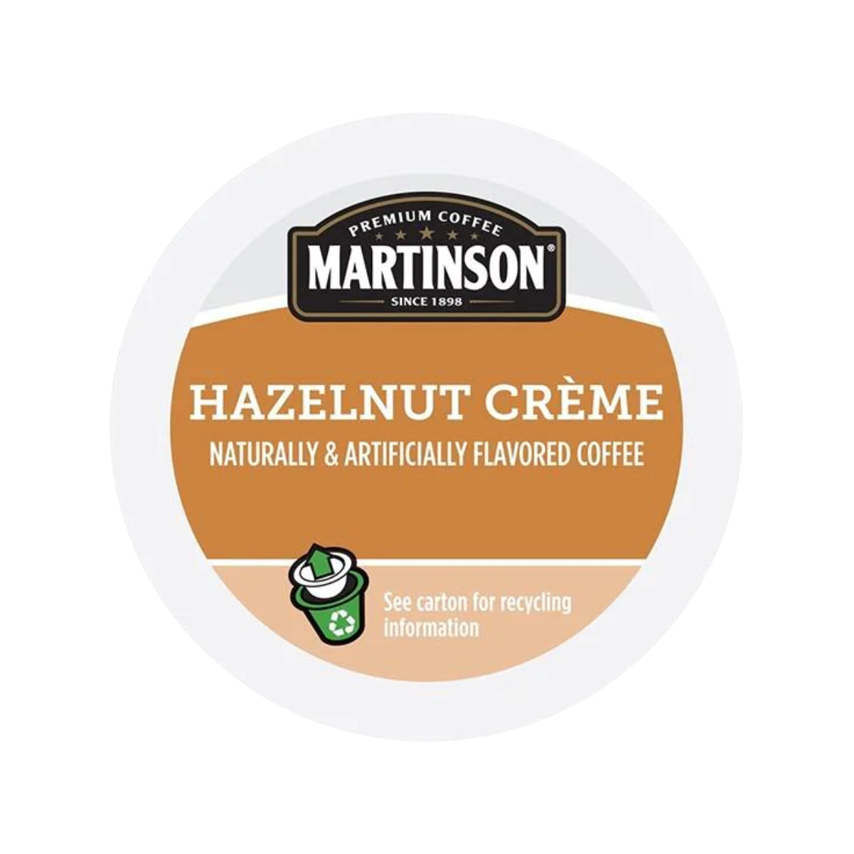 Martinson Coffee Hazelnut Crème Single-Serve Coffee Pods