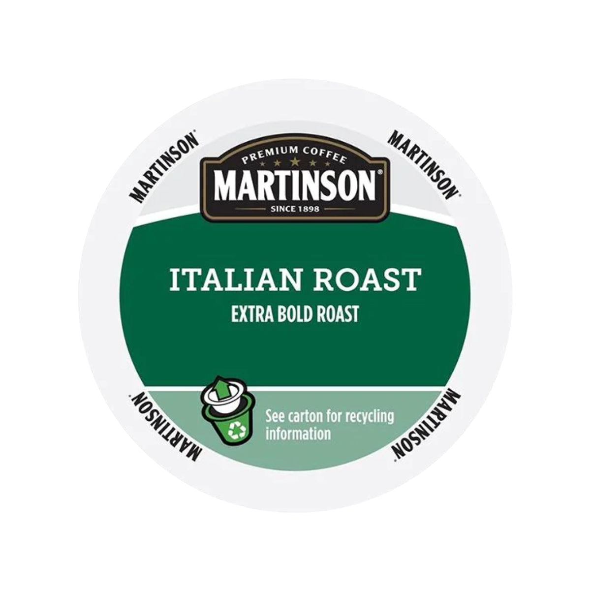 Martinson Coffee Italian Roast Single-Serve Coffee Pods
