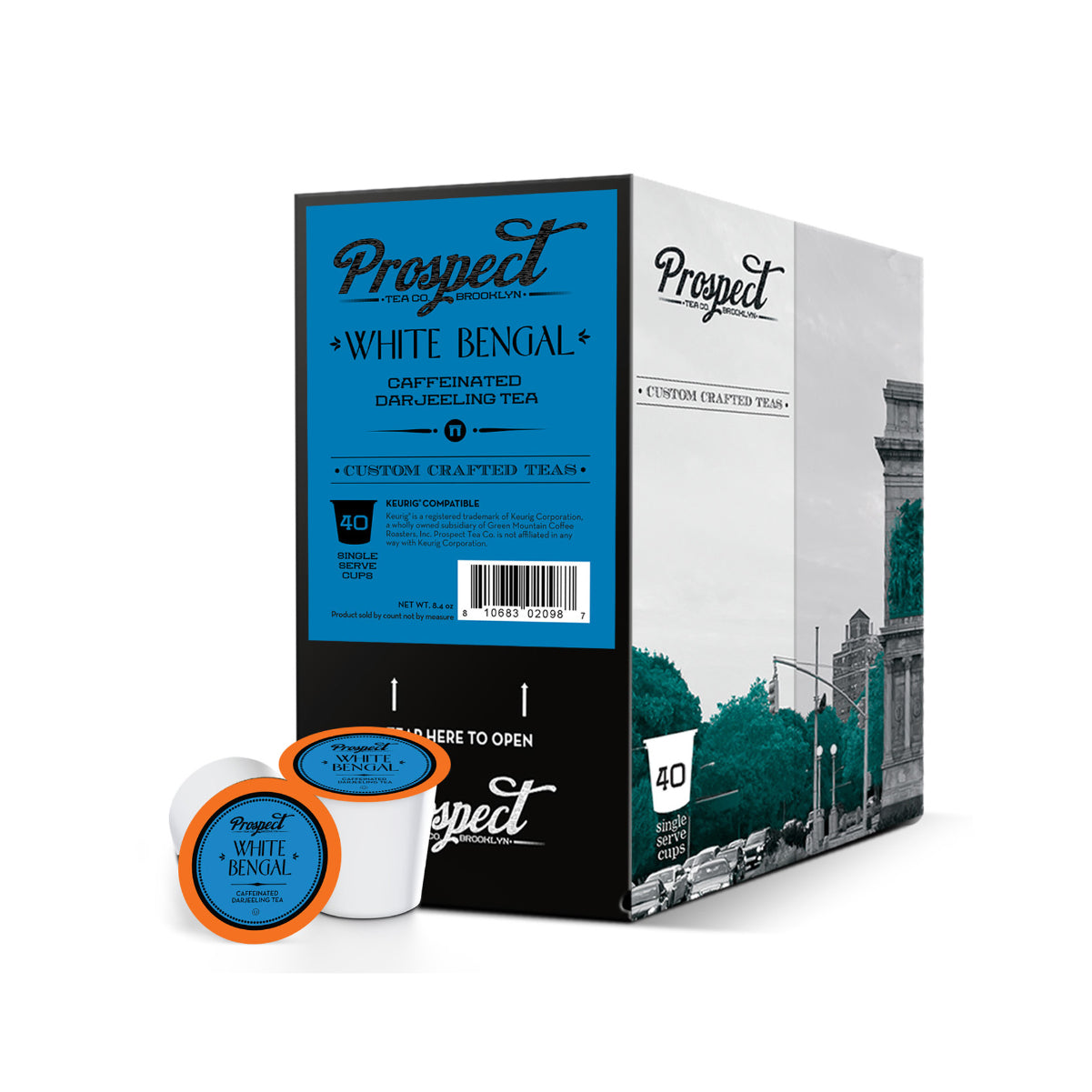 Prospect Tea Bengal White Single-Serve Pods