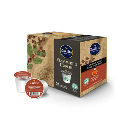 Zavida Canadian Maple Single-Serve Coffee Pods