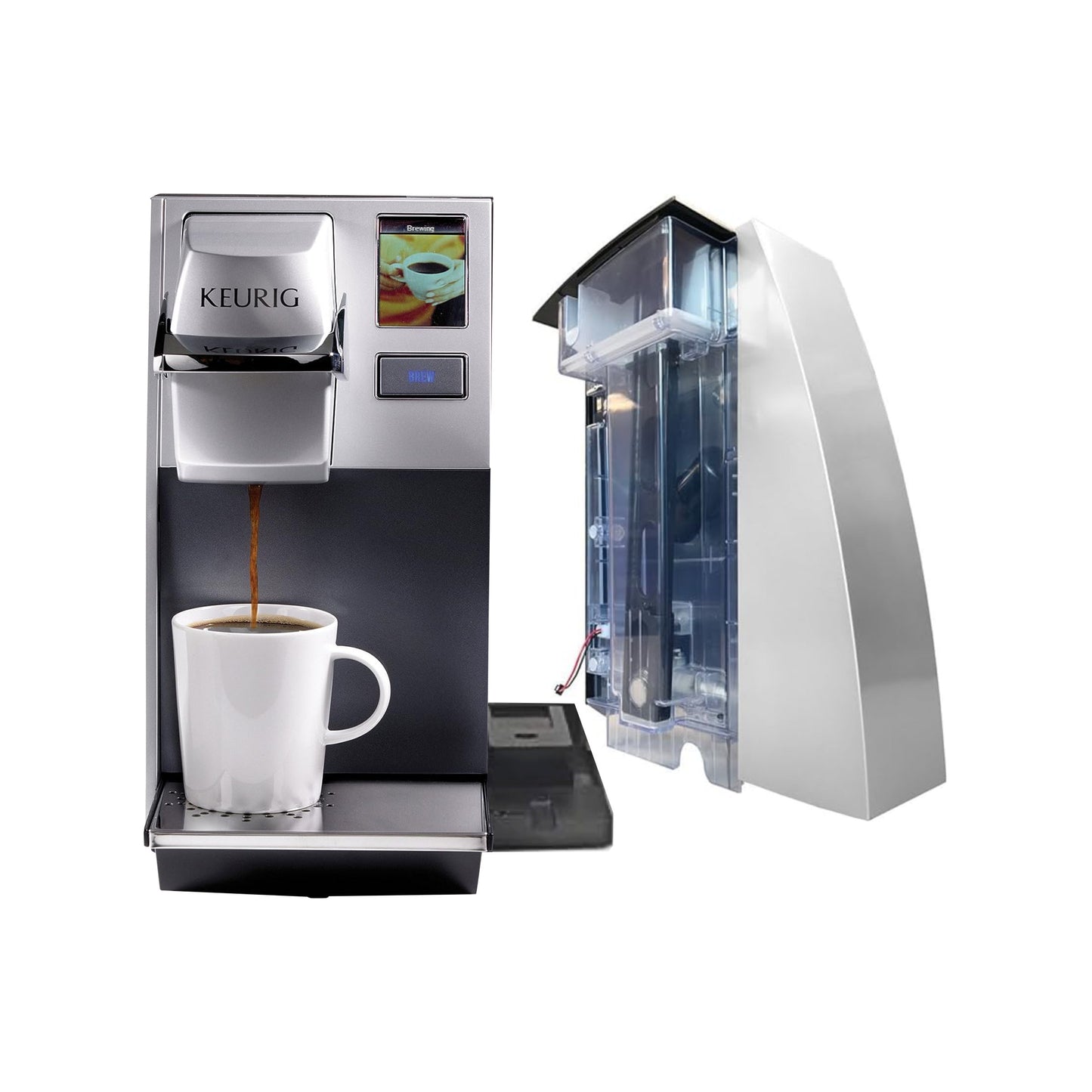 Keurig Plumb Kit for K155 & K150 OfficePro Commercial Coffee Brewing System (Silver)