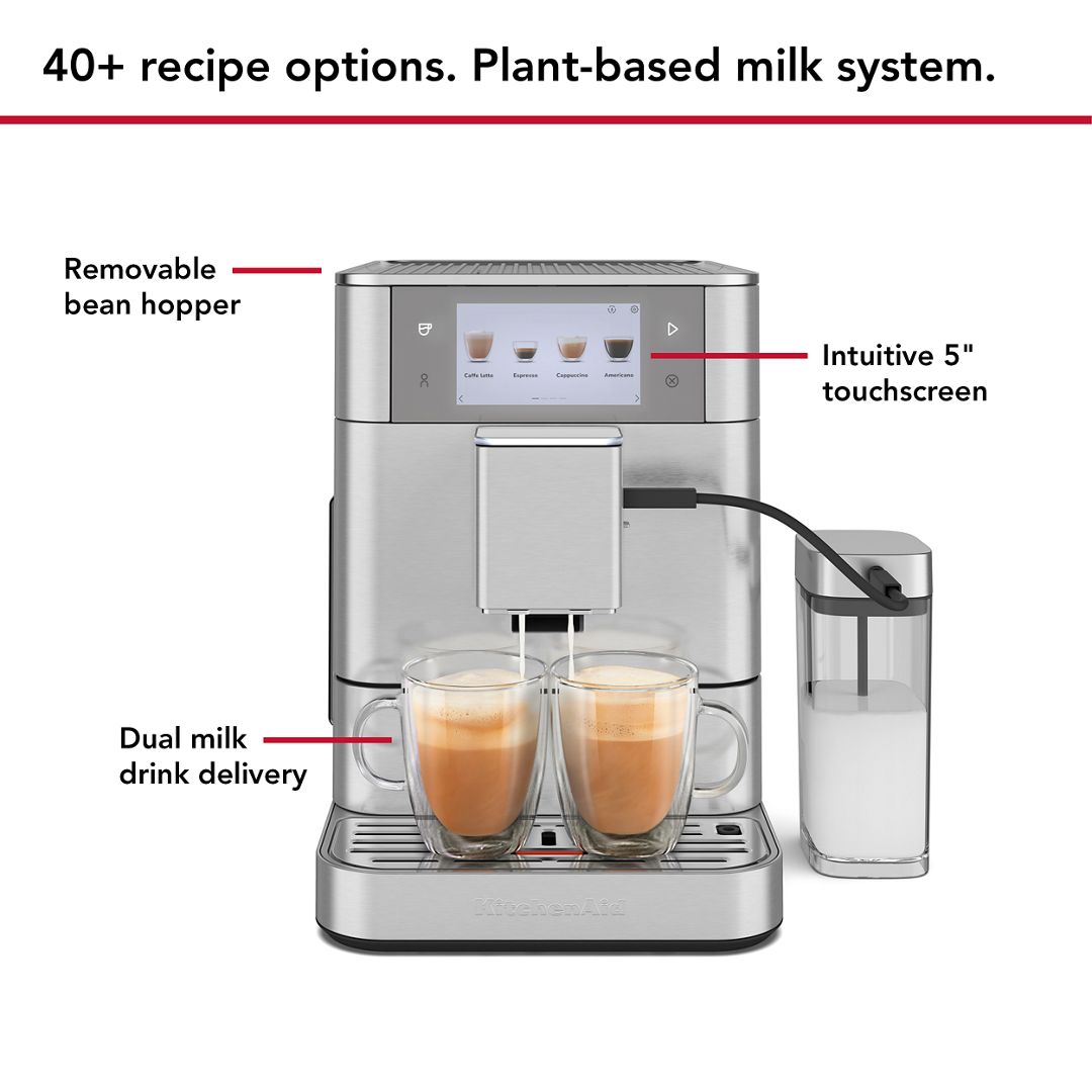 KitchenAid KF8 Fully Automatic Espresso Machine - KES8558SX (Stainless Steel)
