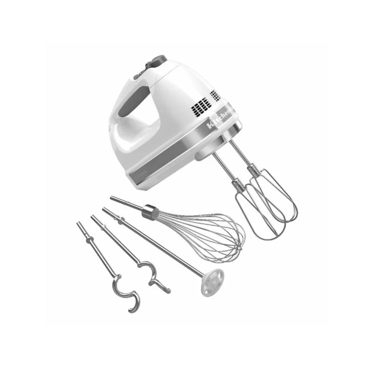 KitchenAid 9-Speed Hand Mixer - White (KHM926WH)