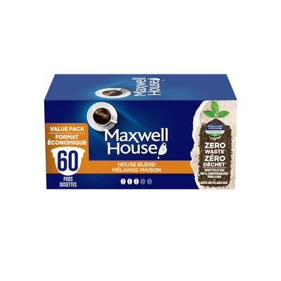 Kraft Maxwell House Blend Single-Serve Coffee Pods (Pack of 12)
