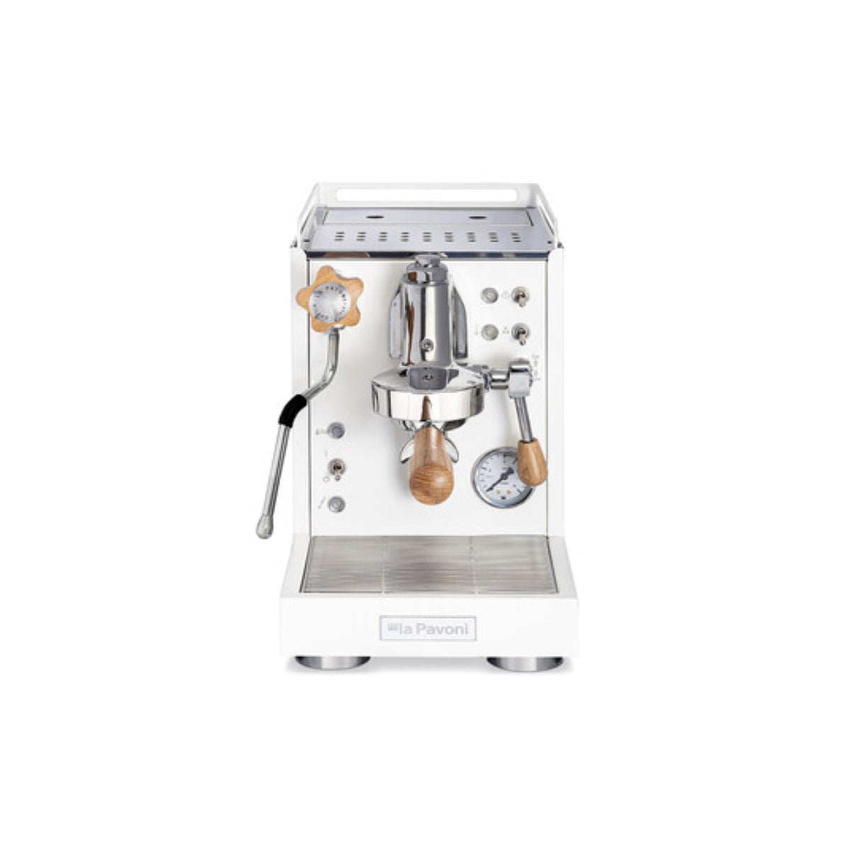 La Pavoni Mini Cellini Espresso Machine (White)