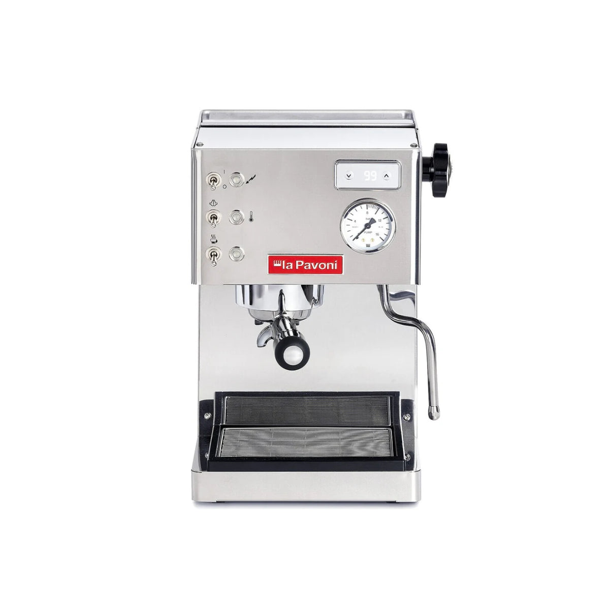 La Pavoni New CasaBar PID Espresso Machine (Stainless Steel)
