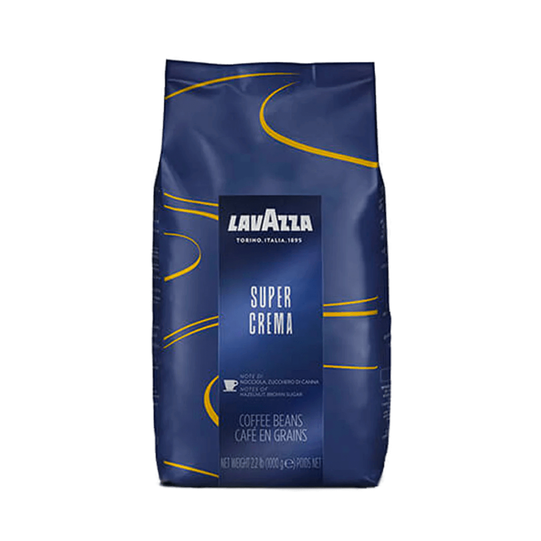 Lavazza Super Crema Whole Bean Espresso (1kg/ 2.2 lb)
