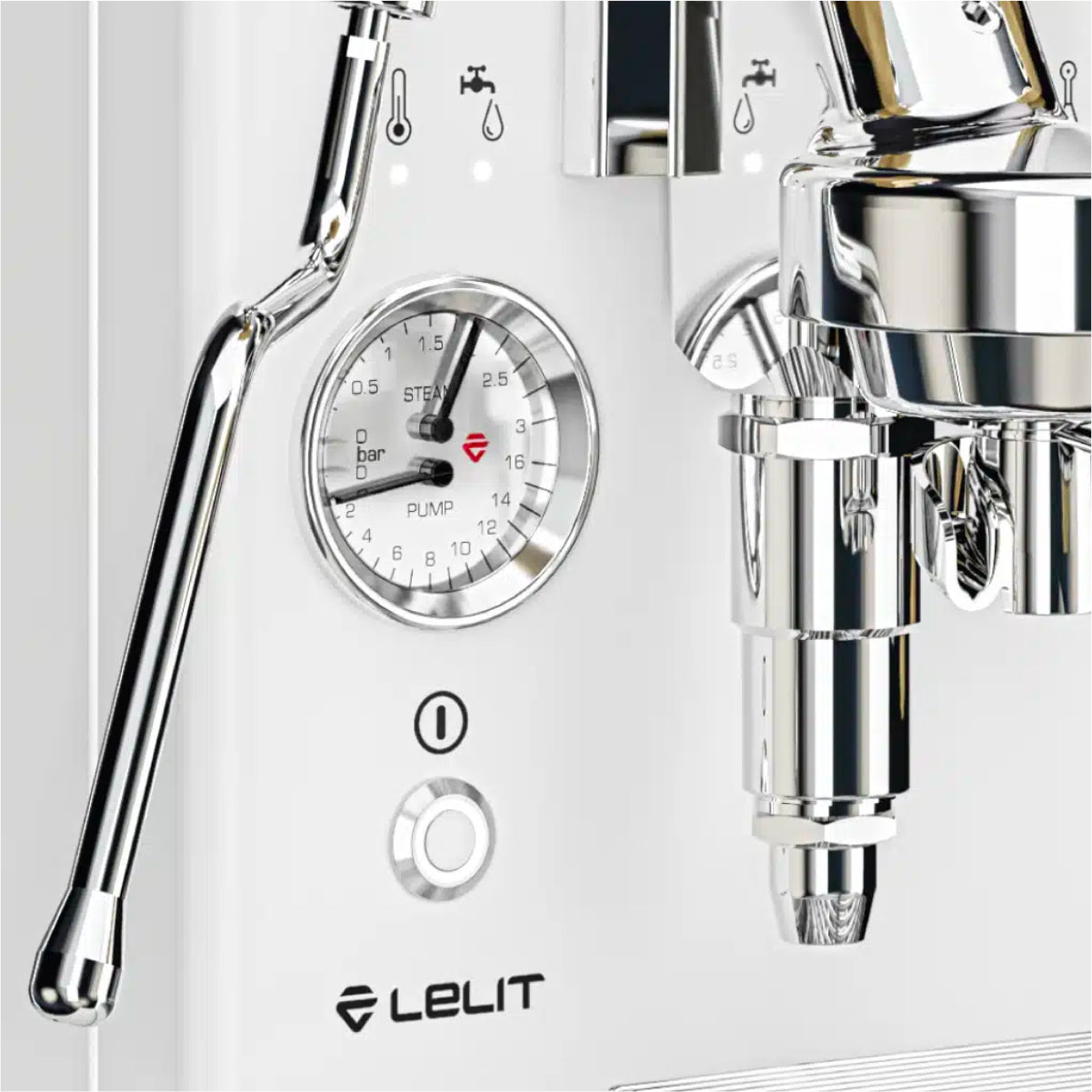 Lelit Mara X PID E61 Professional Semi-Automatic Espresso Machine - PL62XCW (Open Box White)