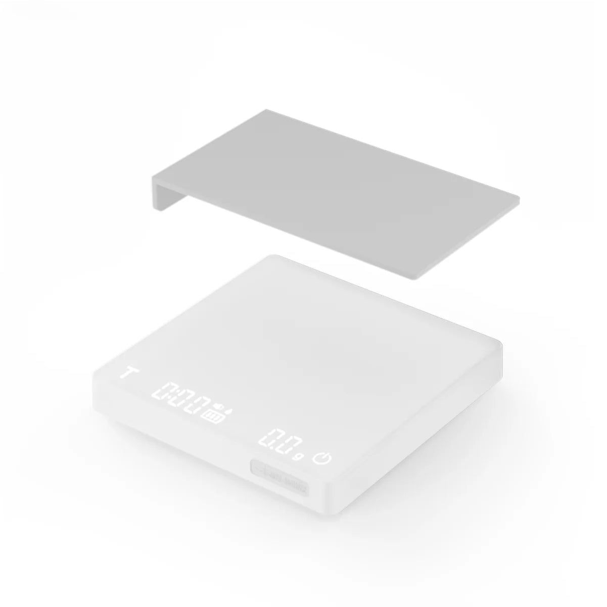 MHW-3BOMBER Espresso Scale 2.0 Mini (White)