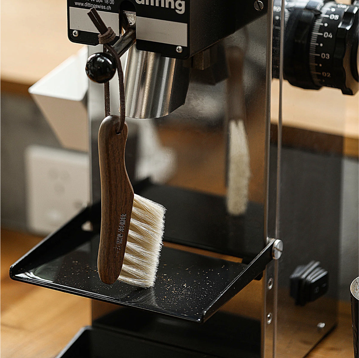 MHW-3BOMBER Coffee Cleaning Vintage Handle Brush