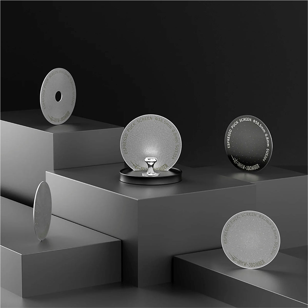 MHW-3BOMBER Espresso Puck Screen 58.5mm
