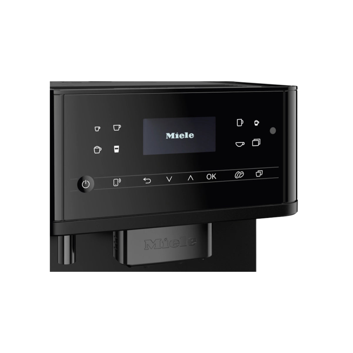 Miele CM6360 MilkPerfection Super Automatic Espresso Machine (Matte Black)