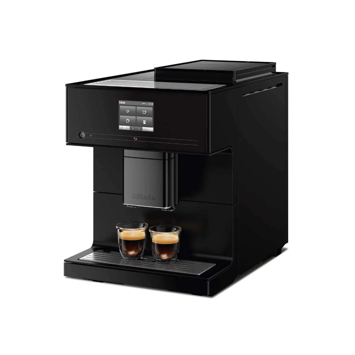 Miele CM7750 CoffeeSelect Super Automatic Espresso Machine (Matte Black)