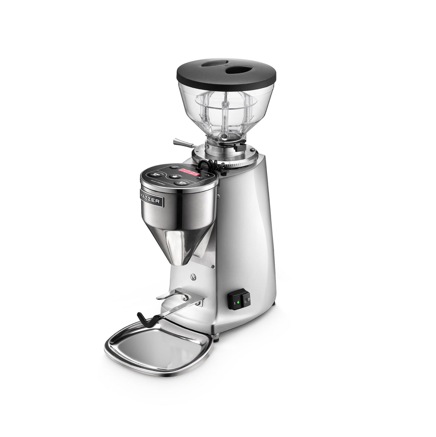 Mazzer Mini A V2 Flat Burr Grinder (Polished Aluminum)