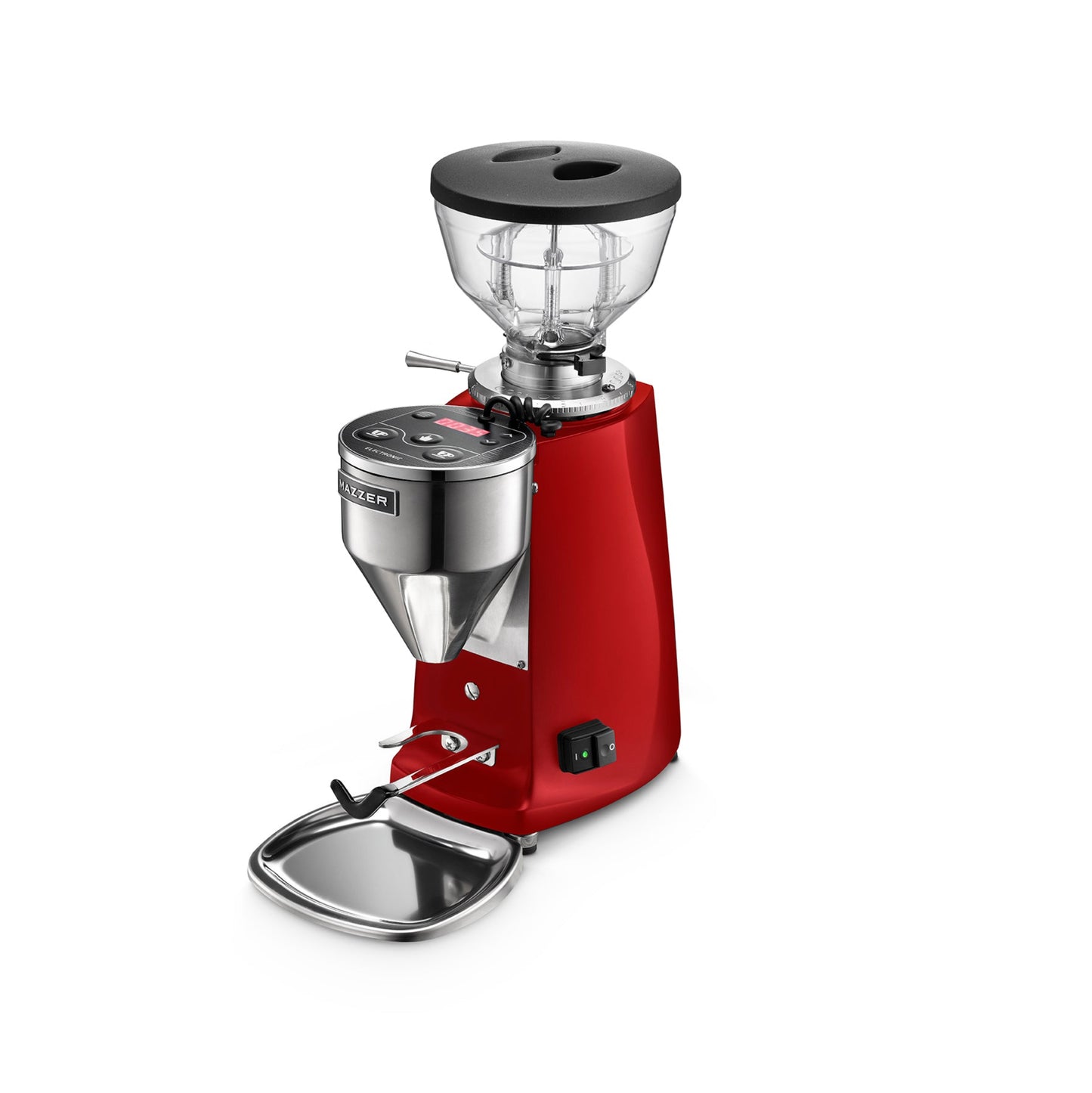 Mazzer Mini A V2 Flat Burr Grinder (Bright Red)