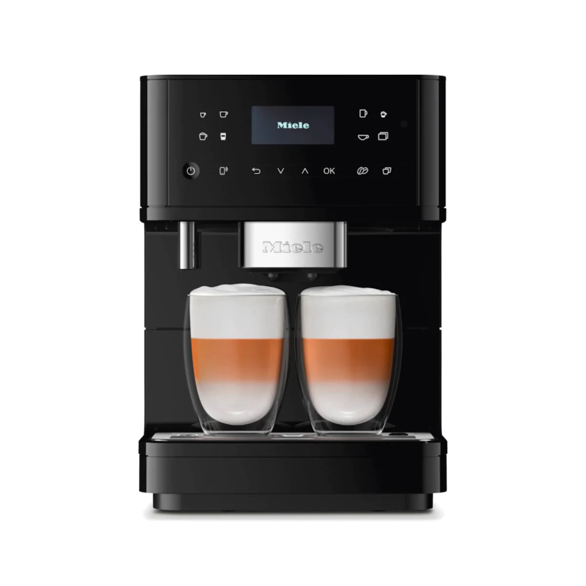 Miele CM 6160 Milk Perfection Coffee & Espresso Machine (Open Box #5198 - Obsidian Black)