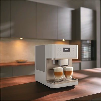 Miele CM6360 MilkPerfection Automatic Coffee & Espresso Machine (Lotus White)