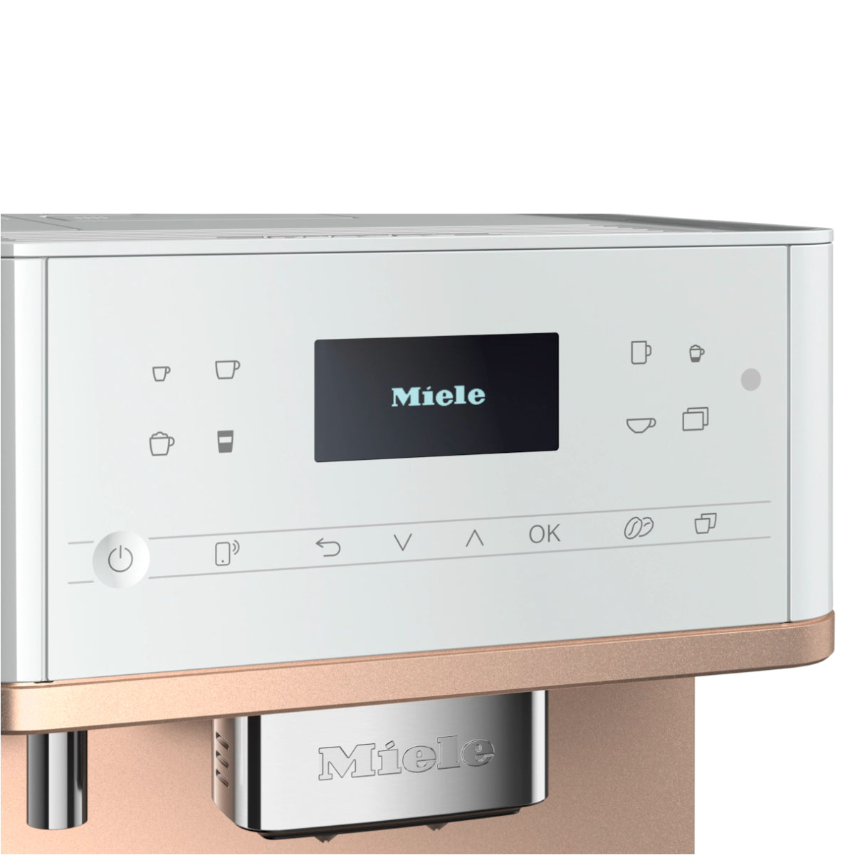 Miele CM6360 MilkPerfection Automatic Coffee & Espresso Machine (Return - Lotus White) (46748)