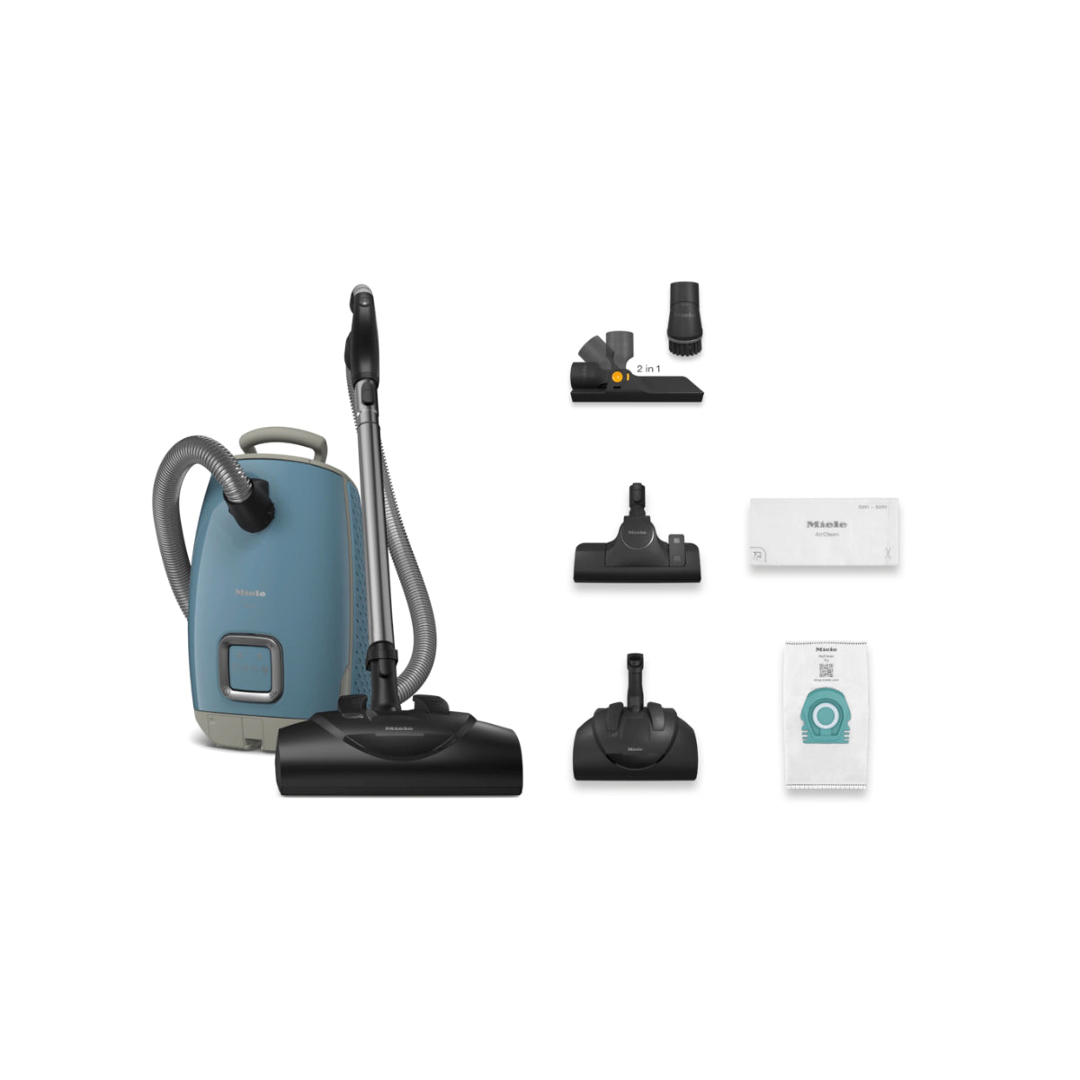 Miele Guard L1 Canister Vacuum Cleaner 41UFE037CDN (Nordic Blue)