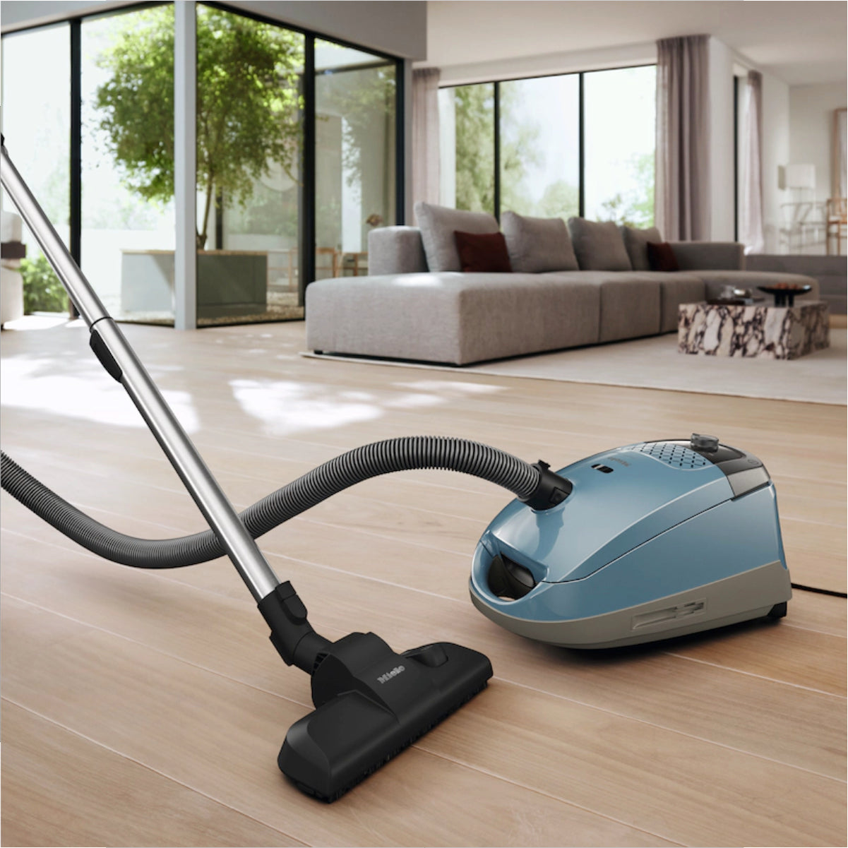 Miele Guard S1 Compact Bagged Canister Vacuum Cleaner 41TAE032CDN (Nordic Blue)