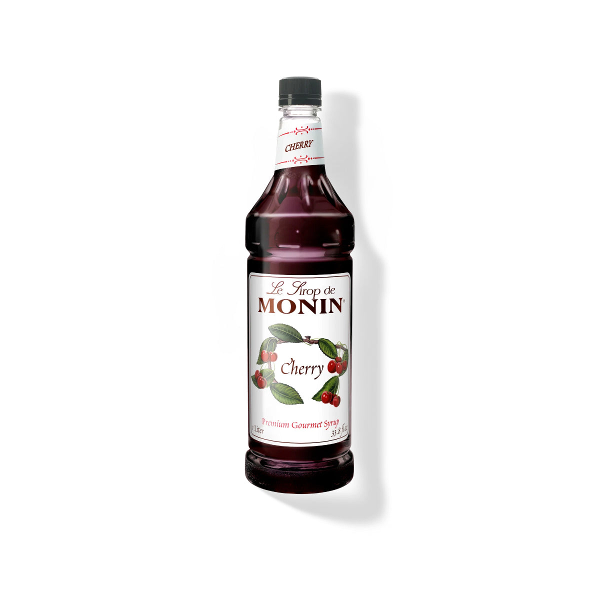 Monin Cherry Syrup 1L Plastic Bottle