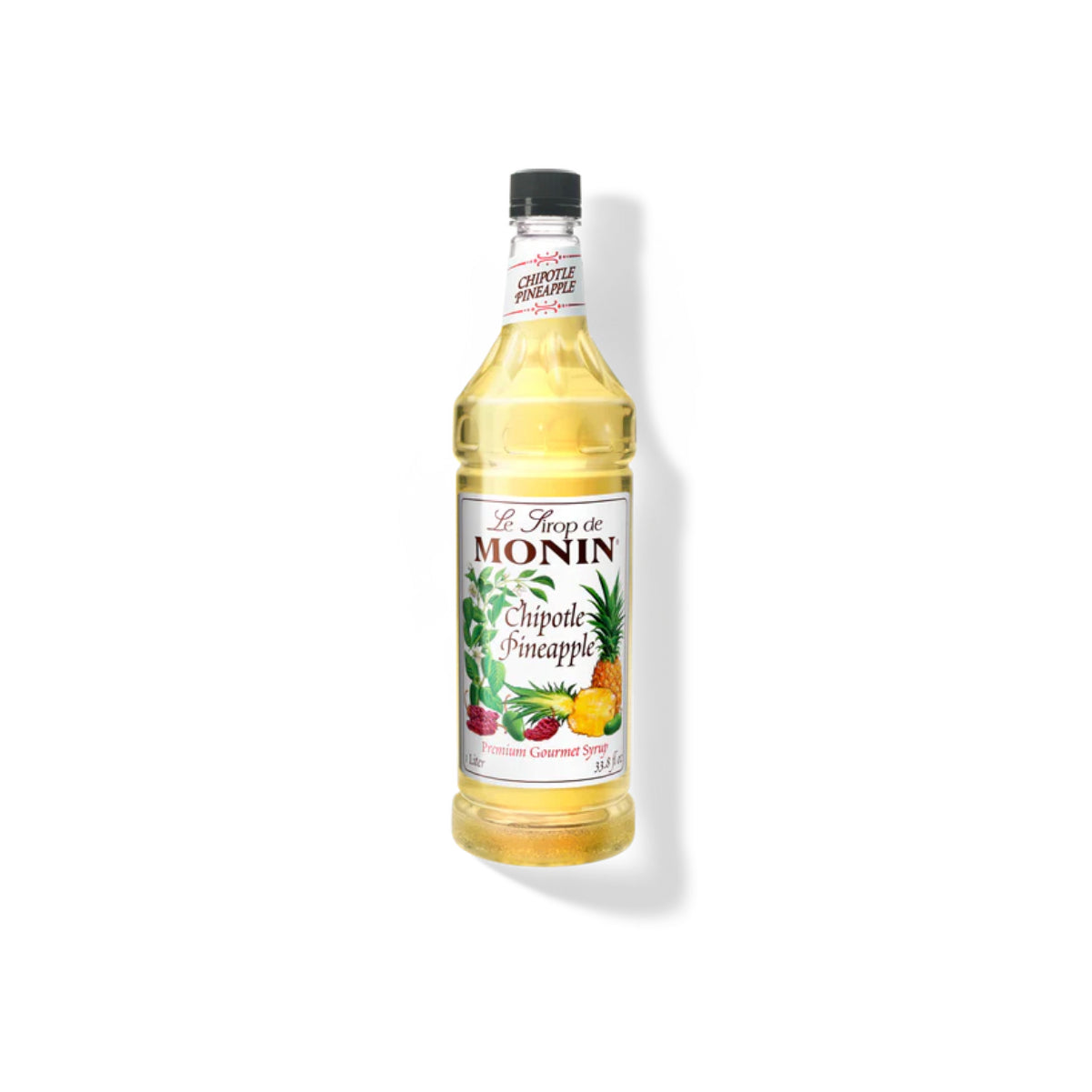 Monin Chipotle Pineapple Syrup 1L Plastic Bottle