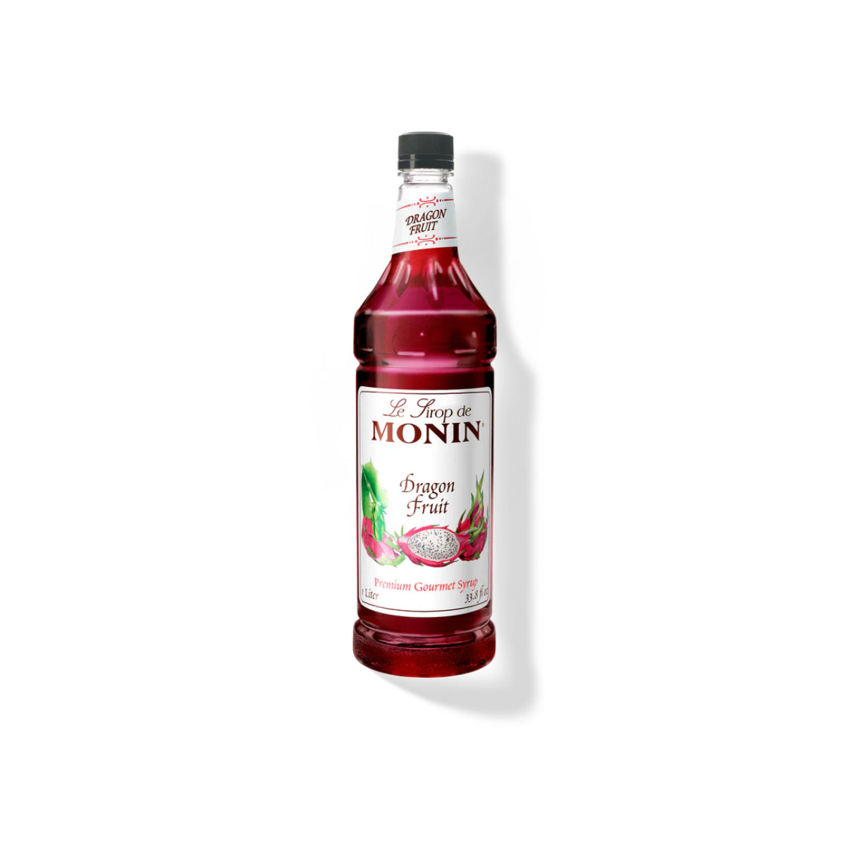 Monin Dragon Fruit Syrup 1L Plastic Bottle