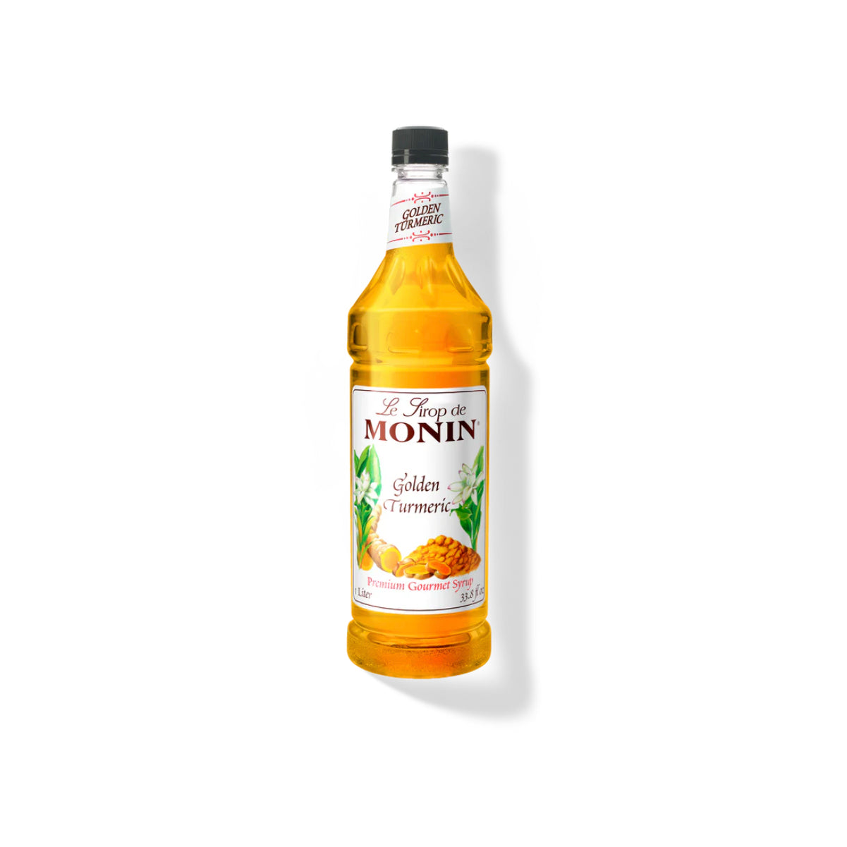 Monin Golden Turmeric Syrup 750ML Glass Bottle