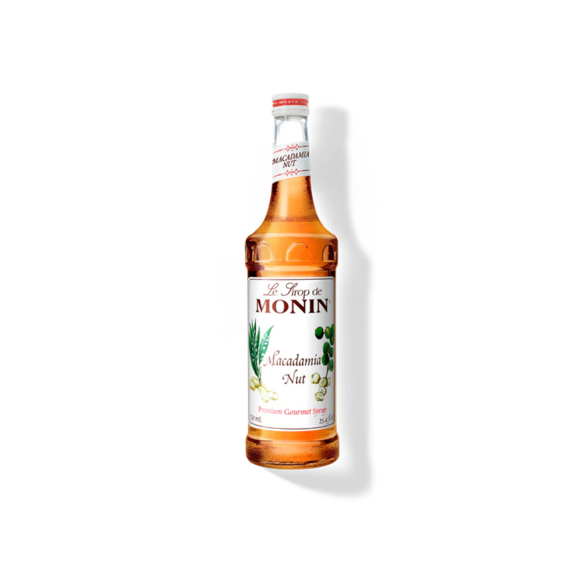 Monin Macadamia Nut Syrup 750 ml Glass Bottle