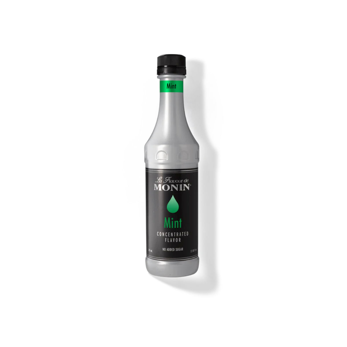 Monin Mint Concentrated Flavour 375 ml Plastic Bottle (Pack of 4)
