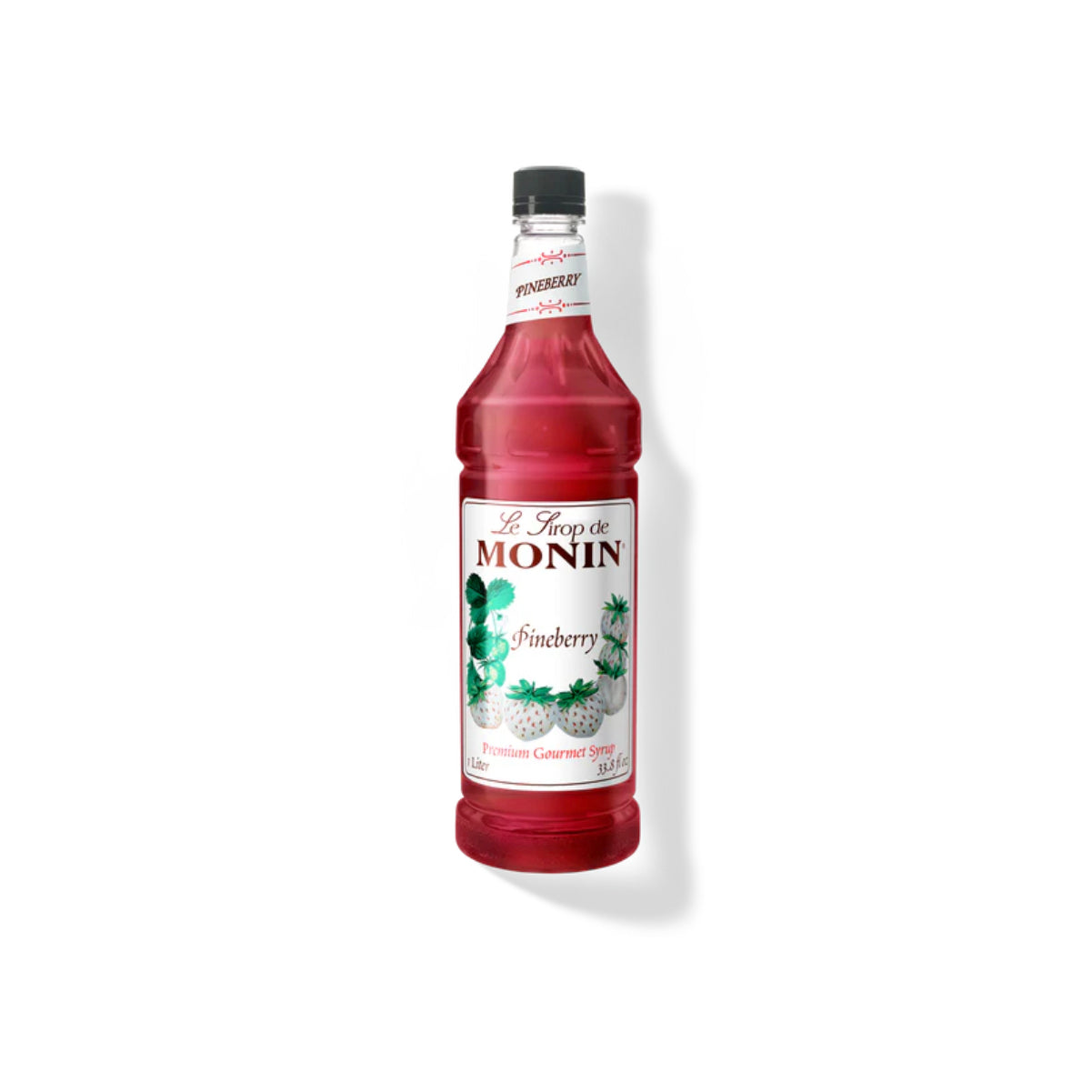 Monin Pineberry Syrup 1L Plastic Bottle